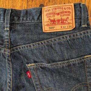Levi 569 jeans 32x34